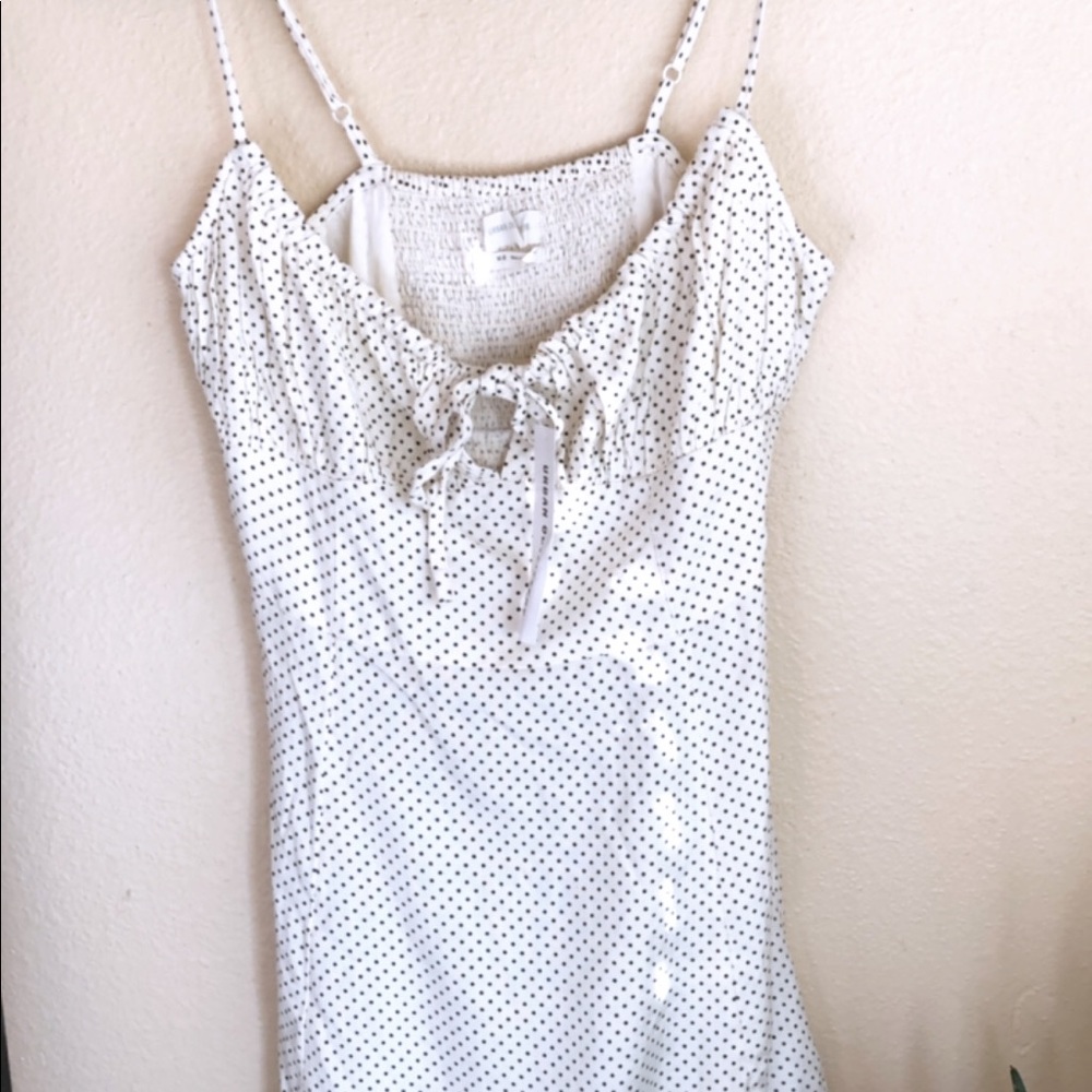 Urban Outfitters Dress NWT White and black polka dot dress
